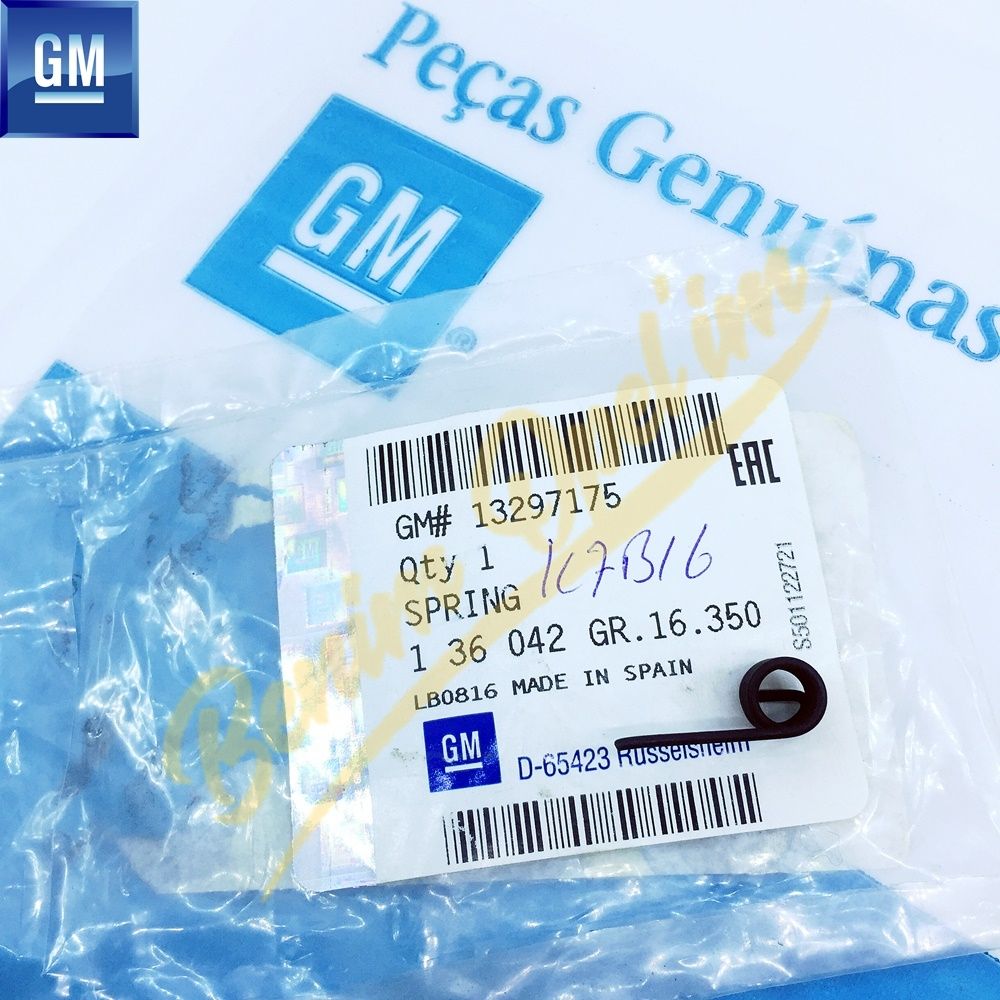 Ayna,Kapı ve Cam | Opel Corsa D Sol Ön Kapı İç Tutamak Pimi (Yay) GM Orijinal 136042 - 13297175 | 136042 | 