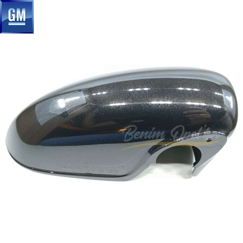 Ayna,Kapı ve Cam | Opel Corsa E /D Sağ Dış Dikiz Ayna Kapağı Carbon Flash Siyah GM Orijinal 1428702 - 13456288 | 1428702 | 