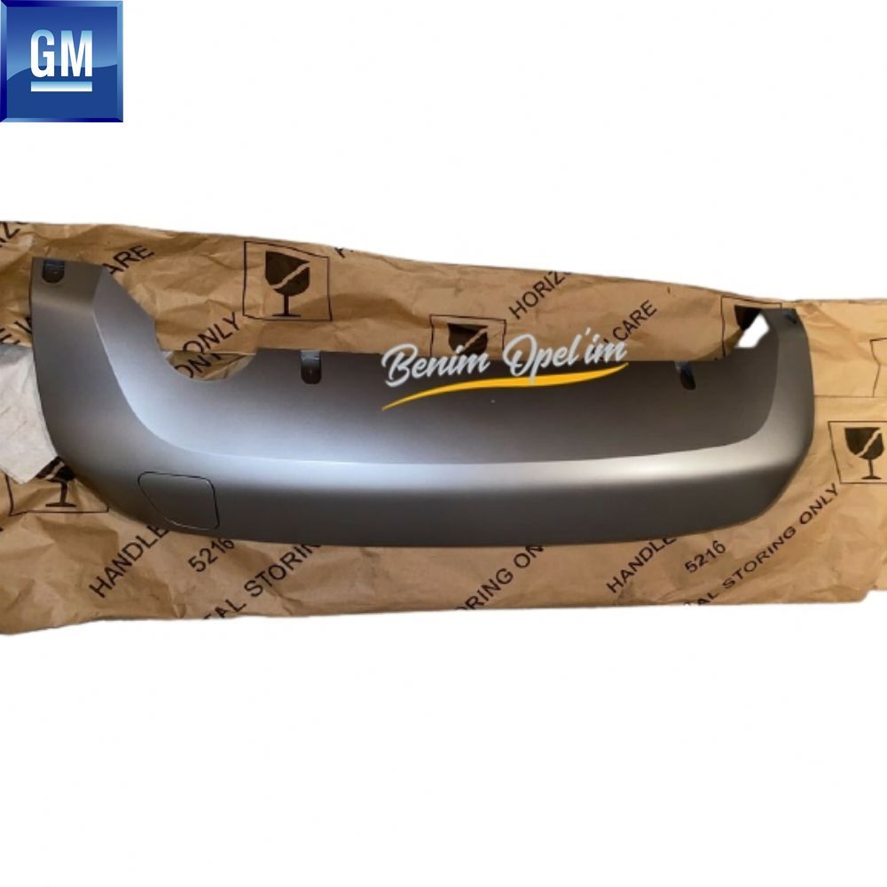 Dış Karoseri ve Kaporta | Opel Crossland X Arka Tampon Alt Kapağı Gümüş GM Orijinal 39122484 - 39227930 | 39122484 | 