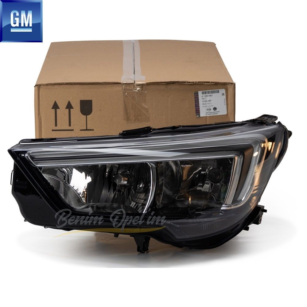 İç ve Dış Aydınlatma | Opel Crossland X Komple Sol Far (Sürücü Tarafı) GM Orijinal 13467967 - YQ00349980 | 13467967 | 