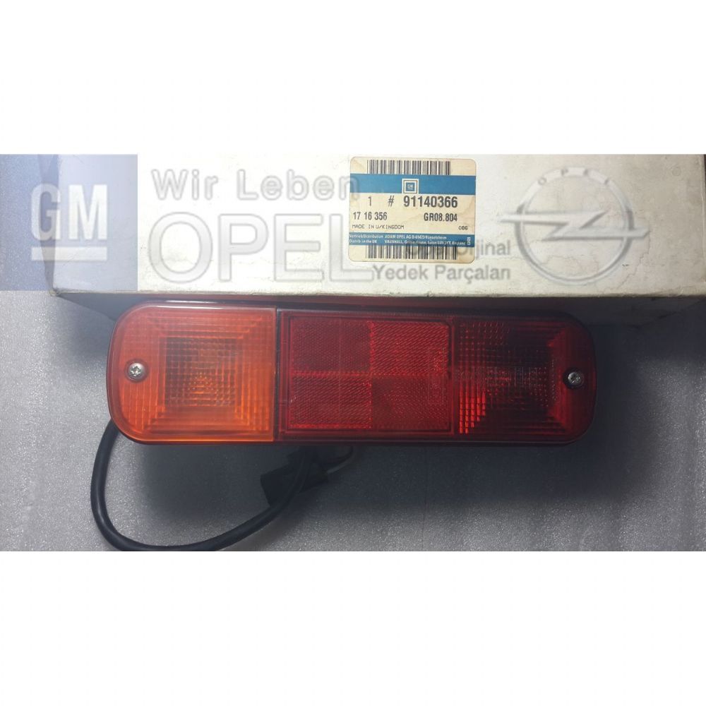 İç ve Dış Aydınlatma | Opel Frontera A Arka Tampon Lambası Frontera A (2 Kapı) GM Orijinal 91140366 | 91140366 | 