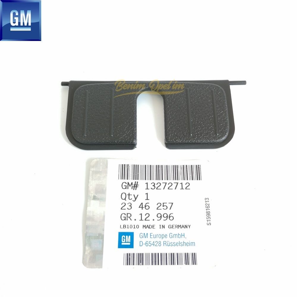 Ayna,Kapı ve Cam | Opel İnsignia A Arka Bagaj Eşik Bakaliti Siyah (Bagaj Kilit Kapağı) GM Orijinal 2346257 - 13272712 | 2346257 | 
