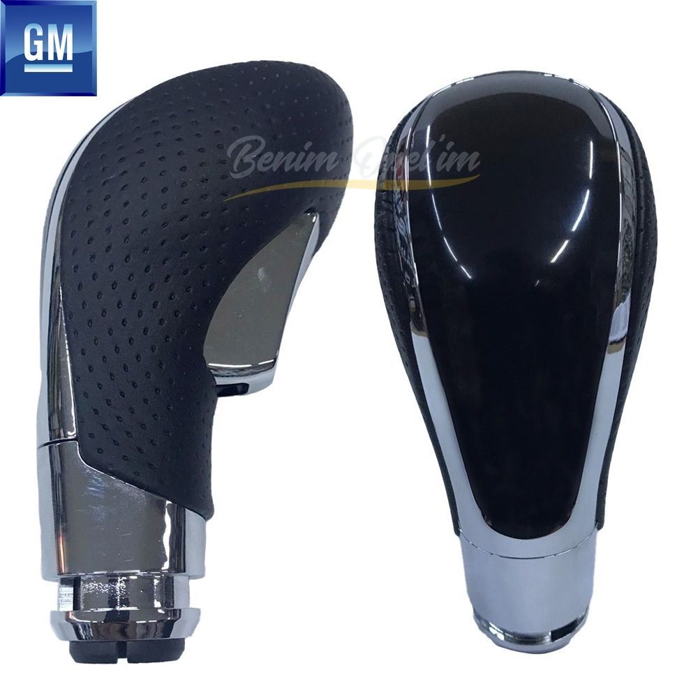 Mekanik Şanzıman | Opel İnsignia A, Astra J Yeni Model Otomatik Vites Topuzu Siyah Üstü Rugan Piano Black Yanları Desenli Nikelajlı (WAUXHALL - HOLDEN MODEL) 784145R - 13252052 | 784145R | 