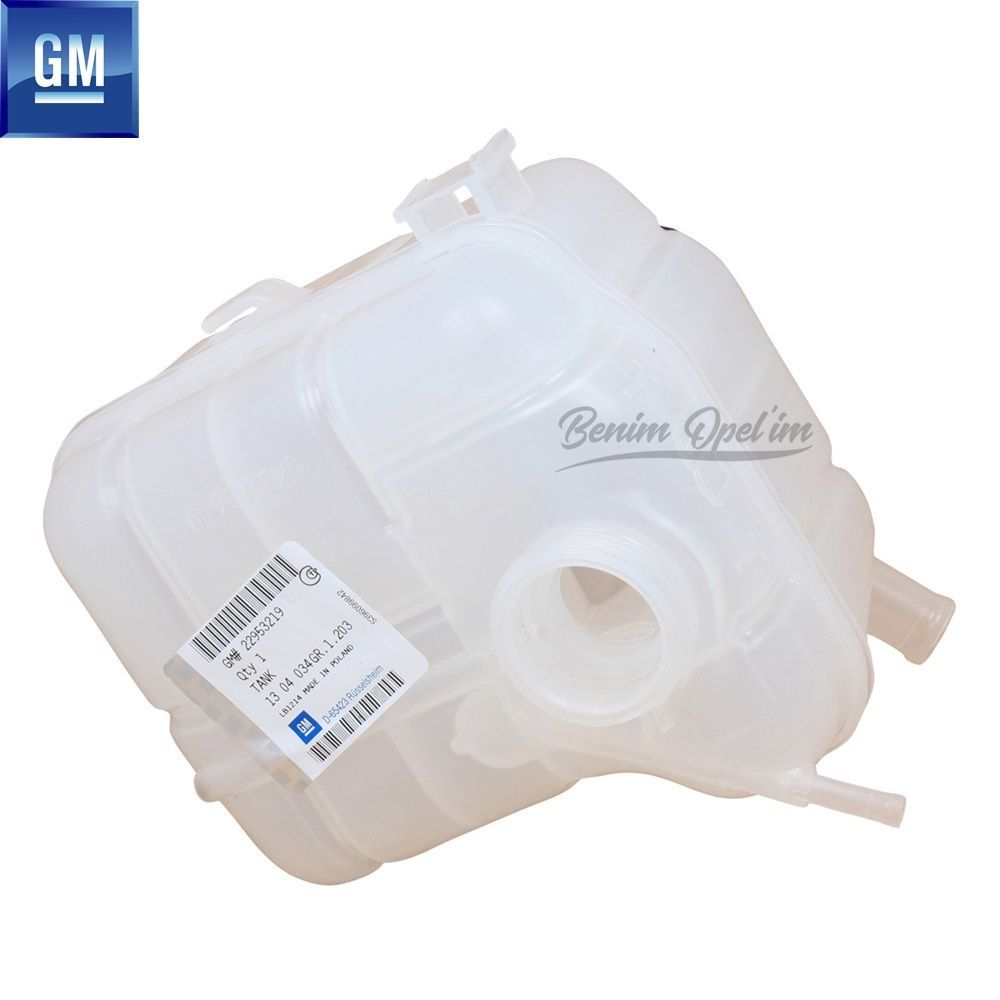 Soğutma ve Radyatör | Opel İnsignia A Radyatör Yedek Su Deposu 1.4/1.6/1.8/2.0 GM Orijinal 22953219 - 1304034 | 22953219 | 