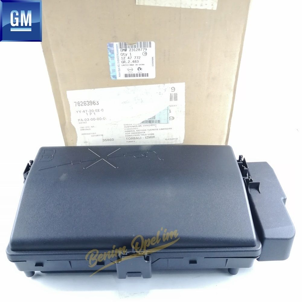 Elektrik | Opel İnsignia A Sigorta Kutusu A20Nht, B20Nht GM Orijinal 1247772 - 23128779 | 1247772 | 