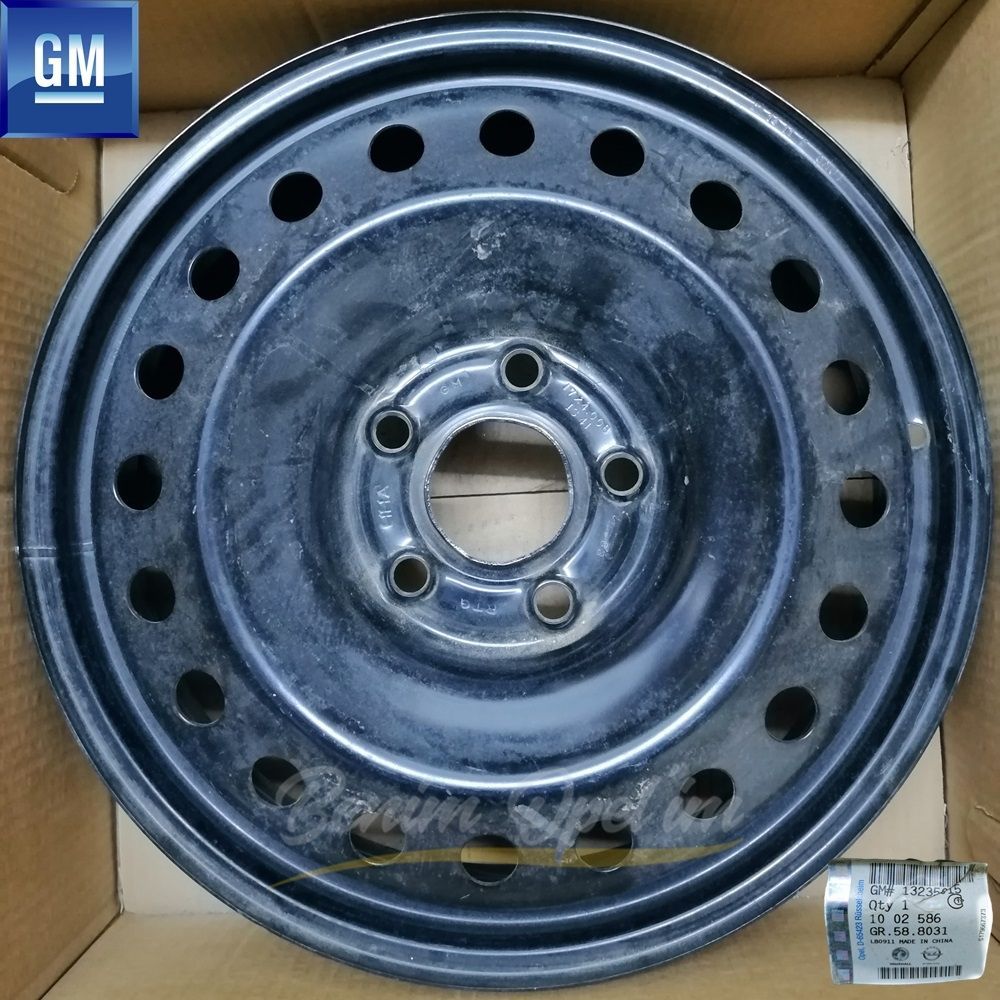 Dış Karoseri ve Kaporta | Opel İnsignia A Yedek Lastik Stepne Kara Jantı 5 Bijonlu 4Jx17 17 İnç Kod: Hha 1 Adet Fiyatı GM Orijinal 1002586 - 13235015 | 1002586 | 