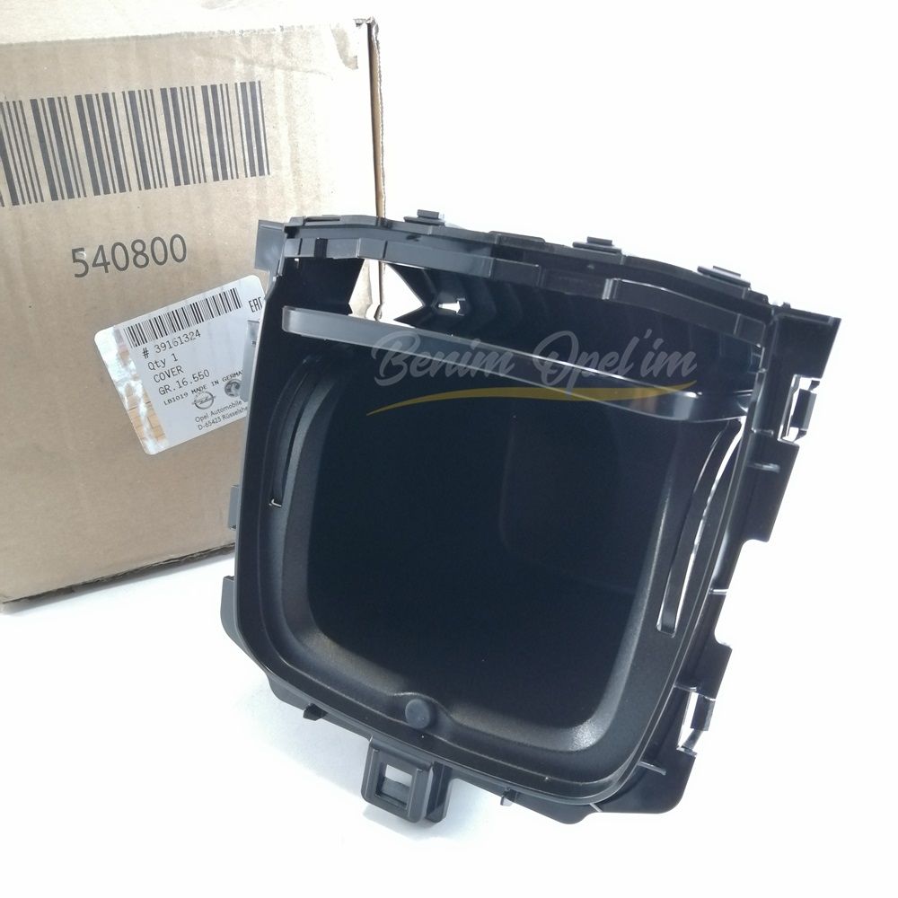 Karoseri İç Trim ve İç Parçalar | Opel İnsignia B Ön Orta Tünel Konsol Torpido Gözü Siyah (Pıano Black) GM Orijinal 39161324 - 39119216 | 39161324 | 