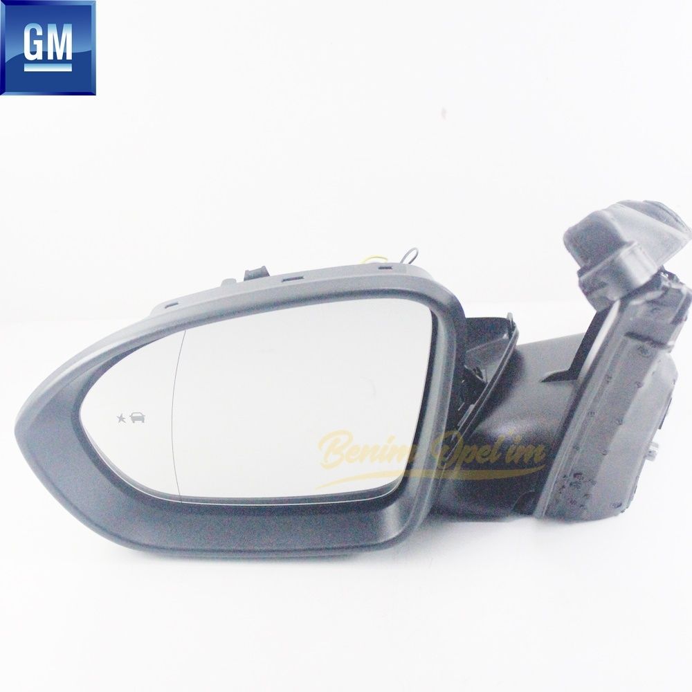 Ayna,Kapı ve Cam | Opel İnsignia B Sol Dış Dikiz Aynası Elektrikli Şerit Uyumlu GM Orijinal 39075367 - 39148123 | 39075367 | 