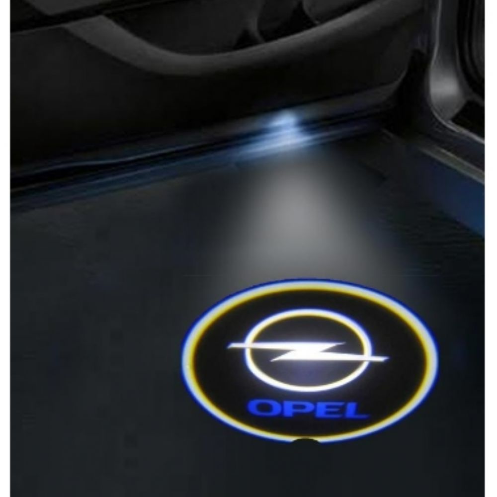 Aksesuar ve Opc | Opel Logolu 12 Volt Kapı Altı Led Delmeli 2li Takım Üst Kalite 1. Sınıf | 12VDC | 
