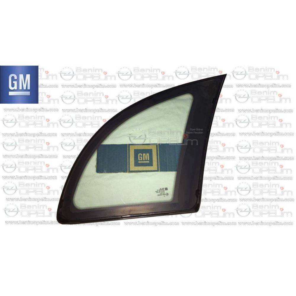 Ayna,Kapı ve Cam | Opel Meriva A Sol Arka Sabit Köşe Kelebek Camı Yeşil GM Orijinal 5161275 - 13115574 | 5161275 | 