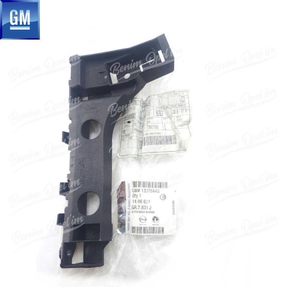 Dış Karoseri ve Kaporta | Opel Meriva B Ön Tampon Sağ Kızağı GM Orijinal 13378445 - 1406634 | 13378445 | 