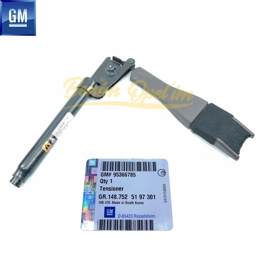 Karoseri İç Trim ve İç Parçalar | Opel Mokka, Mokka X Sol Ön Emniyet Kemer Gericisi Kahverengi GM Orijinal 5197301 - 95366785 | 5197301 | 