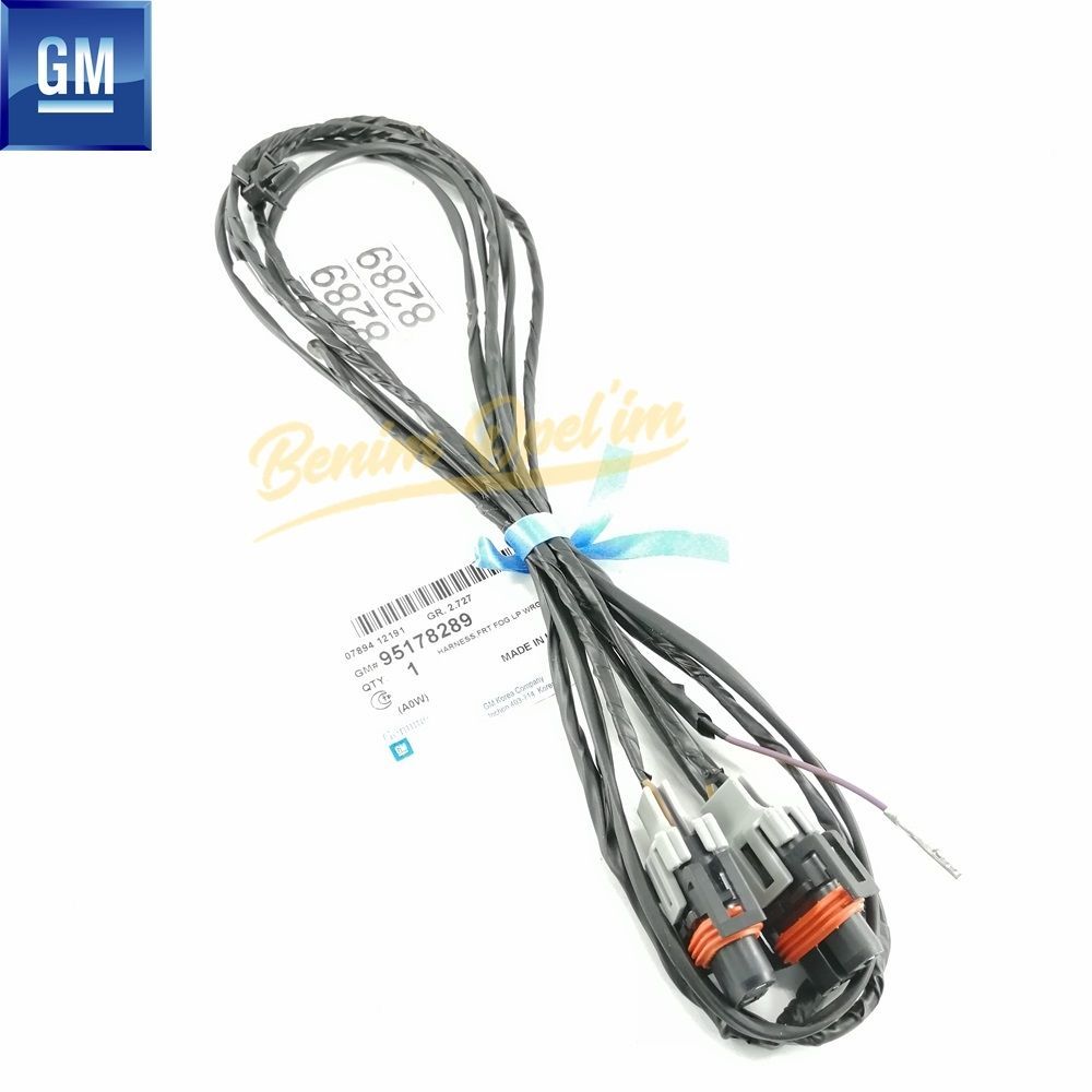 Elektrik | Opel Mokka, Trax Sis Lambası Kablo Soketi GM Orijinal 95178289 | 95178289 | 