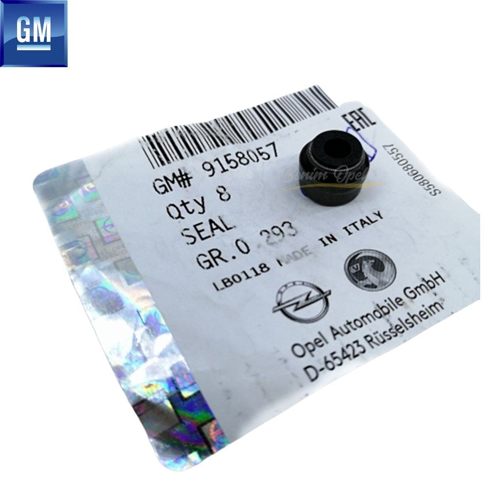 Motor ve Debriyaj | Opel Subap Lastiği 5mm 1.0/1.2/1.4/1.8 2017 Öncesi GM Orijinal 9158057 - 642500 | 9158057 | 