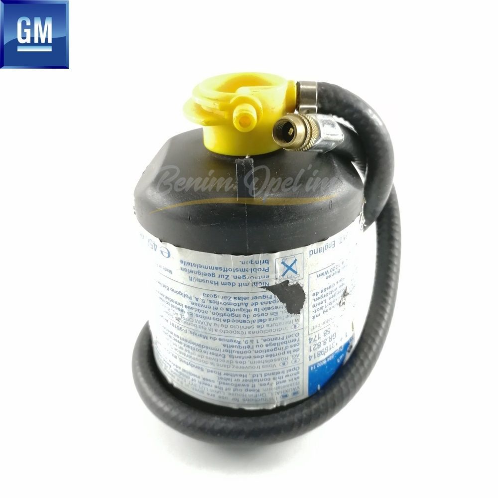 Aksesuar ve Opc | Opel Ve Chevrolet Yapışkan Acil Lastik Tamir Kiti (Aerosol) Max 8 Bar GM Orijinal 1758174 - 13189814 | 1758174 | 