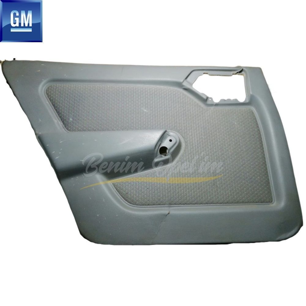 Karoseri İç Trim ve İç Parçalar | Opel Vectra A Sol Arka Kapı Döşemesi Gri GM Orijinal kırık var foto kontrol edin 2233799 - 90430655 | 2233799 | 