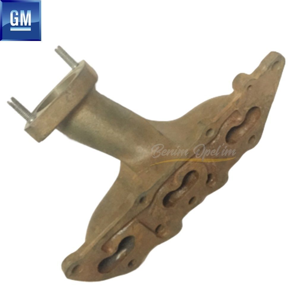 Yakıt ve Egzoz | Opel Vectra B Egzoz Manifoldu Ön 2.5 V6 GM Orijinal 90400064 - 5850011 | 90400064 | 