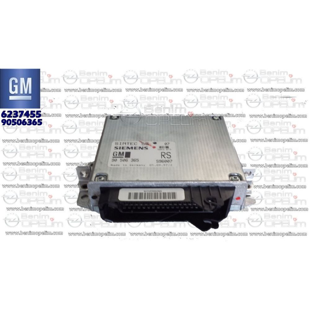 Yakıt ve Egzoz | Opel Vectra B Motor Beyni Kontrol Ünitesi X20X GM Orijinal 6237455 - 90512130 | 6237455 | 