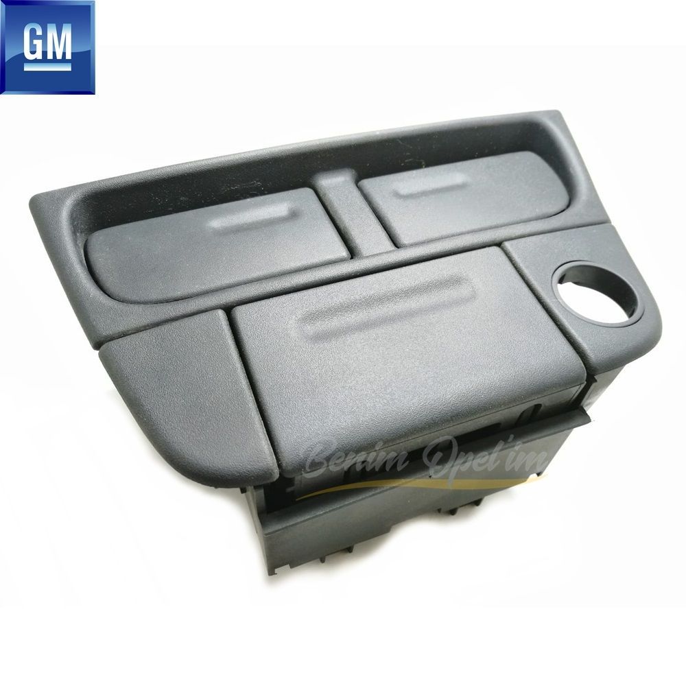 Karoseri İç Trim ve İç Parçalar | Opel Vectra B Ön Göğüs Bardaklık Ve Küllük Siyah GM Orijinal 196536 - 90437584 | 196536 | 