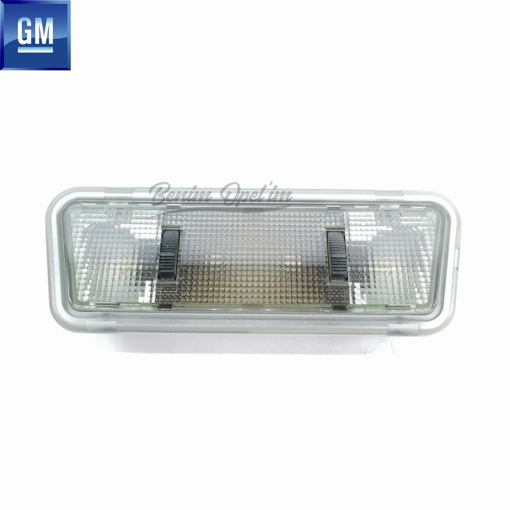 İç ve Dış Aydınlatma | Opel Vectra B Optik Okumalı Ön Tavan İç Aydınlatma Lambası GM Orijinal 1230053 - 90568391 | 1230053 | 