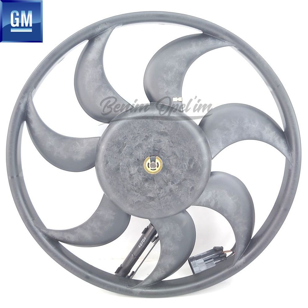 Soğutma ve Radyatör | Opel Vectra B Radyatör Soğutma Fanı Davlumbazsız 1.7/2.0/2.2 GM Orijinal 1341312 - 52479135 | 1341312 | 