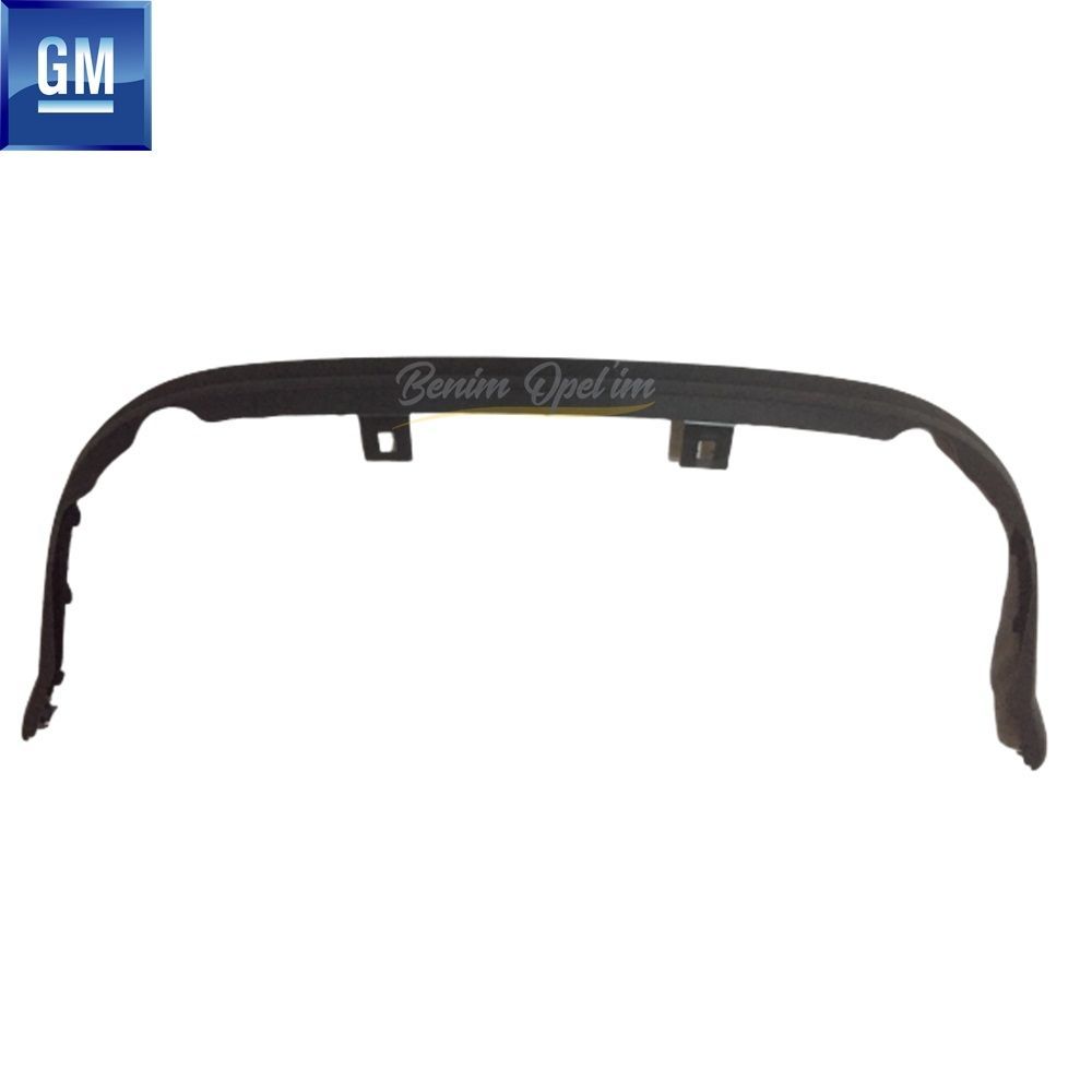 Dış Karoseri ve Kaporta | Opel Vectra C Arka Tampon Alt Lastiği Siyah GM Orijinal 1404158 - 9186157 | 1404158 | 