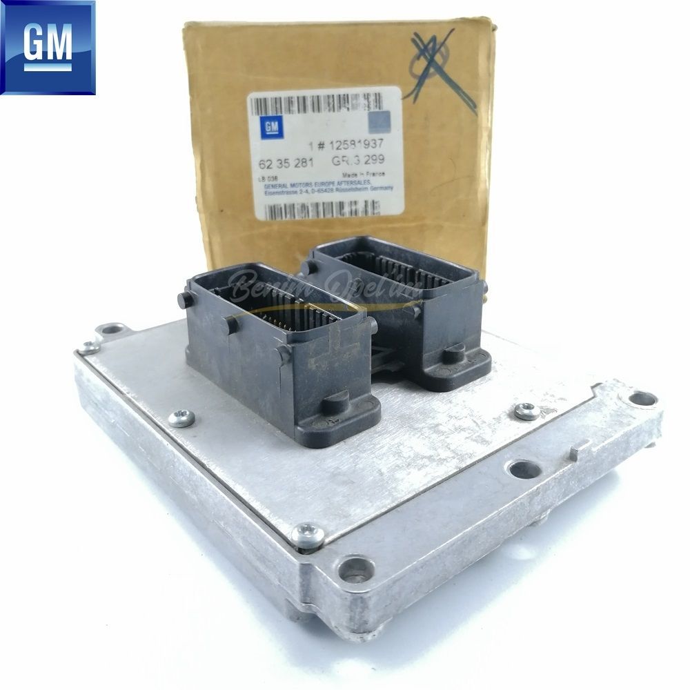 Elektrik | Opel Vectra C Motor Konrol Beyni Z22SE (Ydlu,Ydlx,Ydly) GM Orijinal 6235281 - 12581937 | 6235281 | 