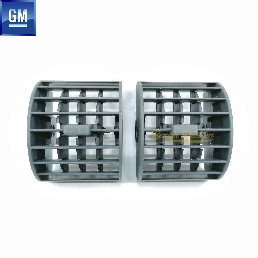 Havalandırma ve Klima Aksamı | Opel Vectra C, Signum Arka Havalandırma Izgarası Takımı Siyah GM Orijinal 1816682 - 24455201 | 1816682 | 