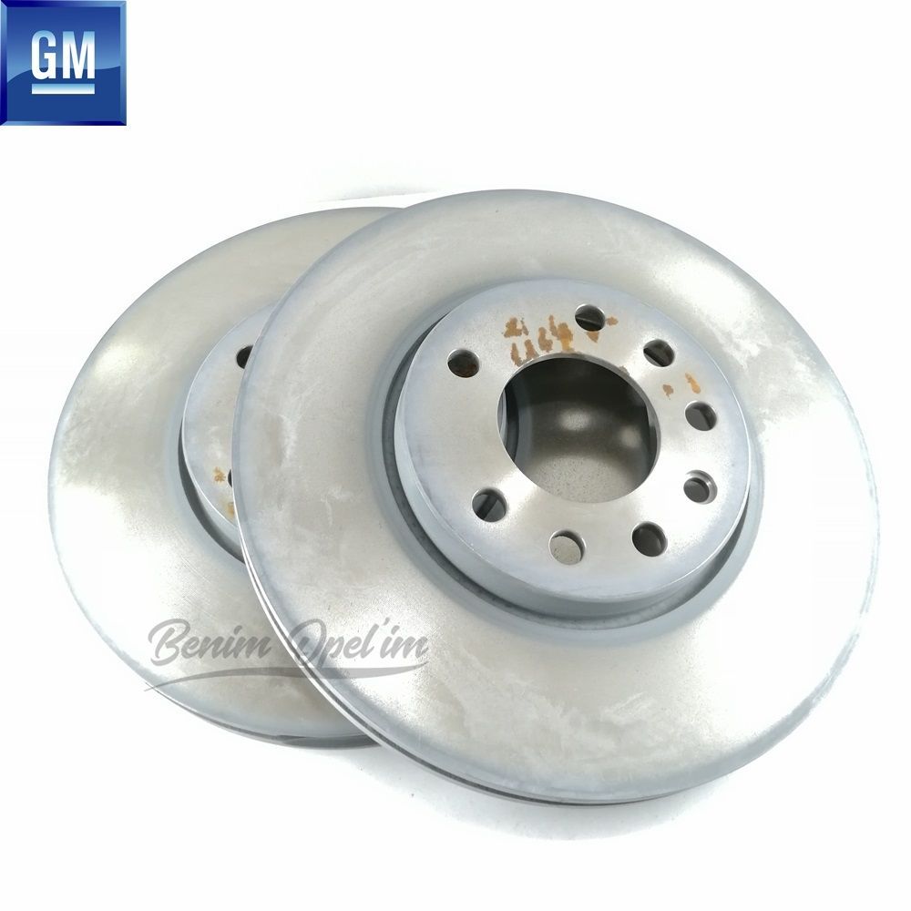 Fren Aksamı | Opel Vectra C, Signum Havalı Ön Fren Diski Takımı 285X25mm GM Orijinal 569003 - 93171497 | 569003 | 