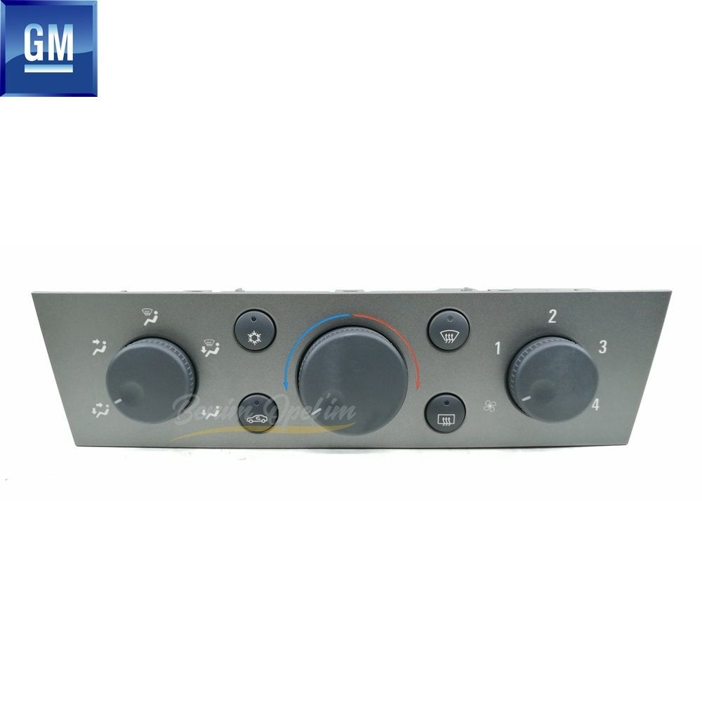 Havalandırma ve Klima Aksamı | Opel Vectra C, Signum Komple Klima Kontrol Paneli Füme GM Orijinal 6822041 - 13138190 | 6822041 | 