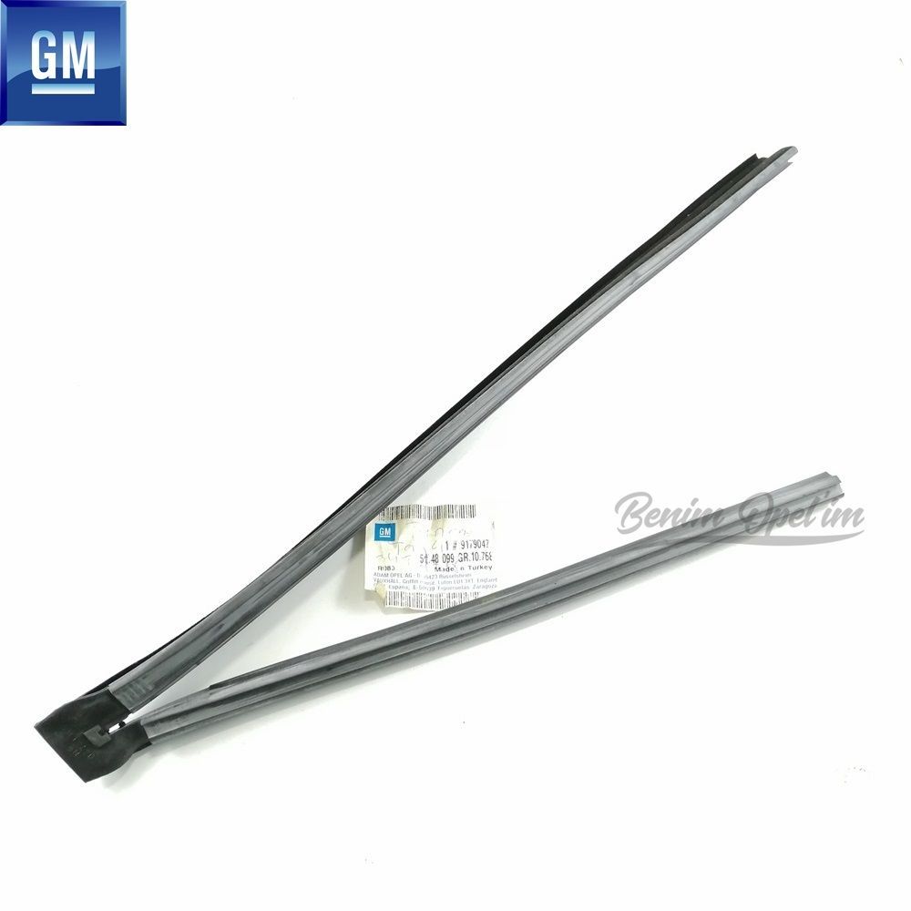 Ayna,Kapı ve Cam | Opel Vectra C Sol Arka Kapı Camı Ray Fitili GM Orijinal 5148099 - 9179047 | 5148099 | 