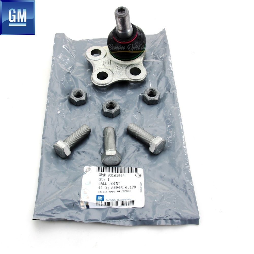 Süspansiyon ve Aks | Opel Vivaro A, Renault Trafic Ön Amortisör Alt Rotili GM Orijinal 4431869 - 93161884 | 4431869 | 