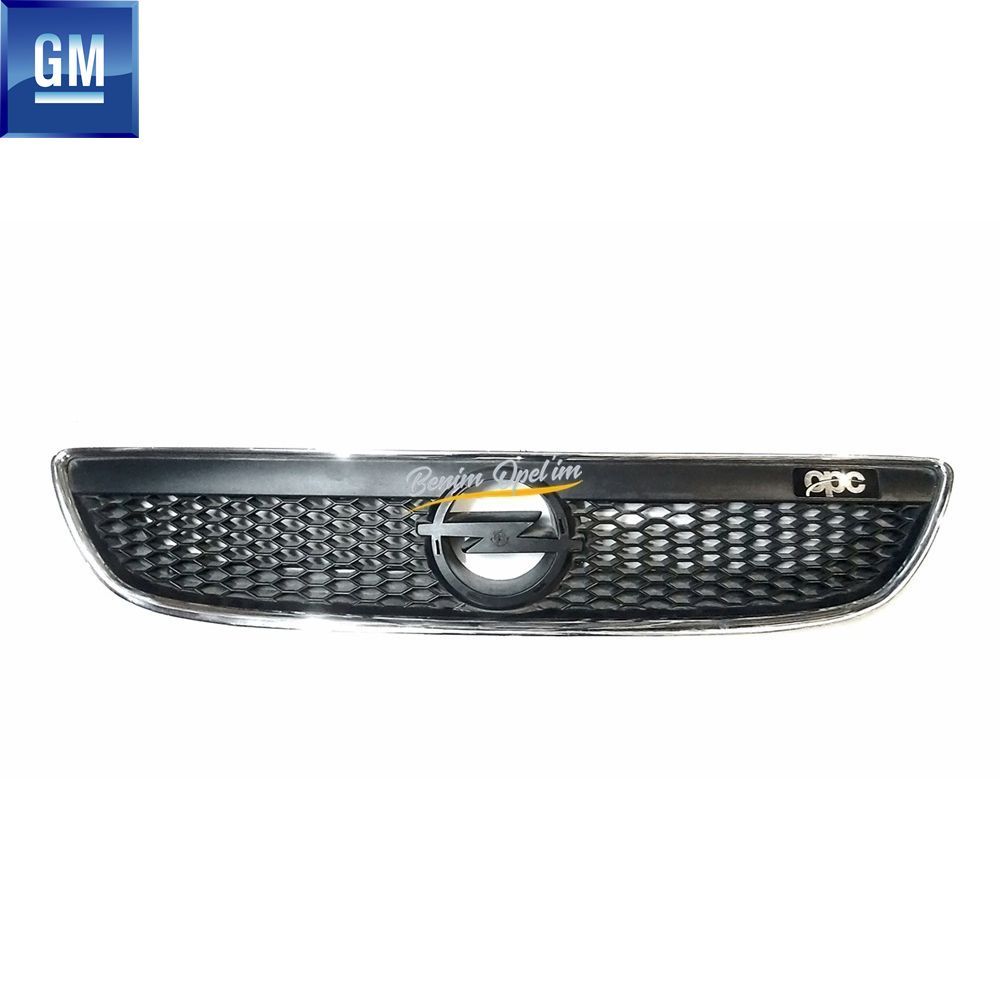 Dış Karoseri ve Kaporta | Opel Zafira A Opc Ön Radyatör Panjuru Siyah Krom GM Orijinal 9270524 - 6320100 | 9270524 | 