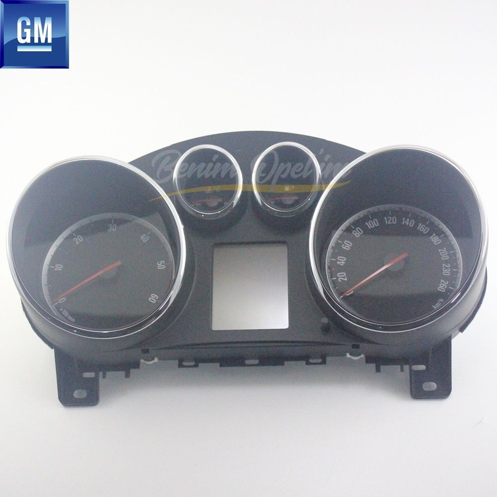 Karoseri İç Trim ve İç Parçalar | Opel Zafira C, Astra J Km Gösterge Saati Komple Krom Detaylı GM Orijinal 1257617 - 13433776 | 1257617 | 