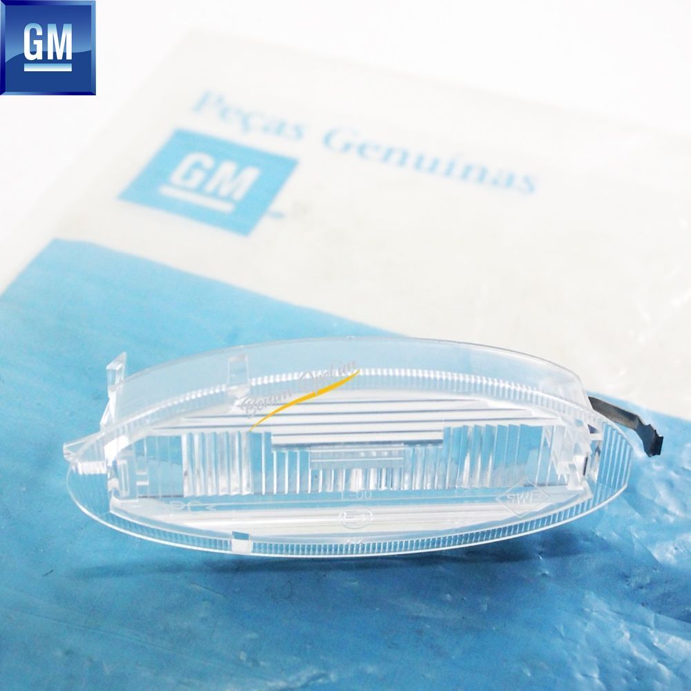 İç ve Dış Aydınlatma | Oval Arka Plaka Aydınlatma Lamba Camı Opel Astra F, Astra G, Zafira A, Corsa B, Tigra A, Vectra B GM Orijinal 1224111 - 90511731 | 90511731 | 