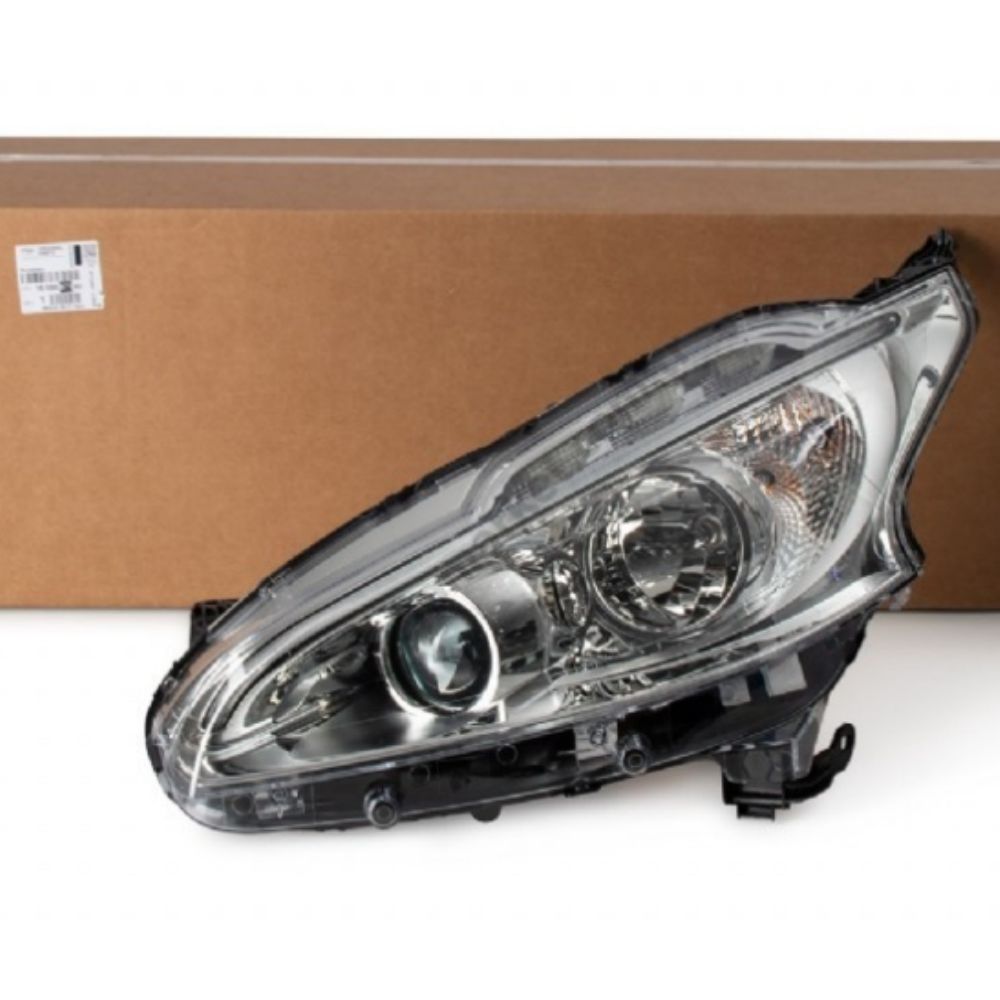Yeni İhracat Ürünleri | Peugeot 208 Sol Far (Halogen Eliptical Module) PSA Orijinal 1609697180 | 1609697180 | 
