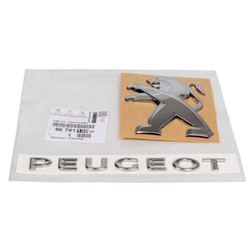 Yeni İhracat Ürünleri | Peugeot Partner Tepee Arka Bagaj Kapağı Aslan Amblemi Krom PSA Orijinal 9678113880 | 9678113880 | 