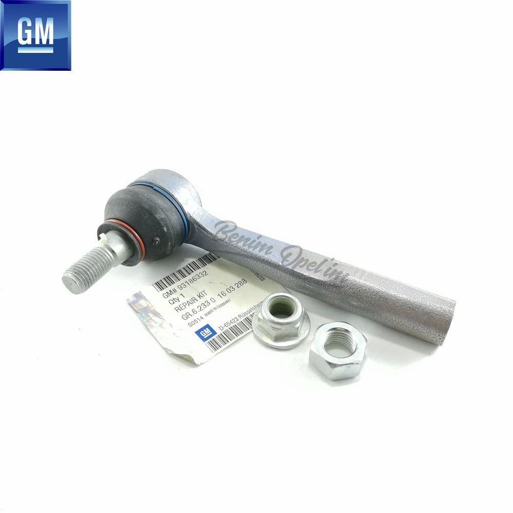 Direksiyon ve Hava Yastığı | Sağ Ön Rot Başı M14X1,5 (Nesil 2) Opel Astra H, Zafira B GM Orijinal 1603288 - 93186332 | 1603288 | 