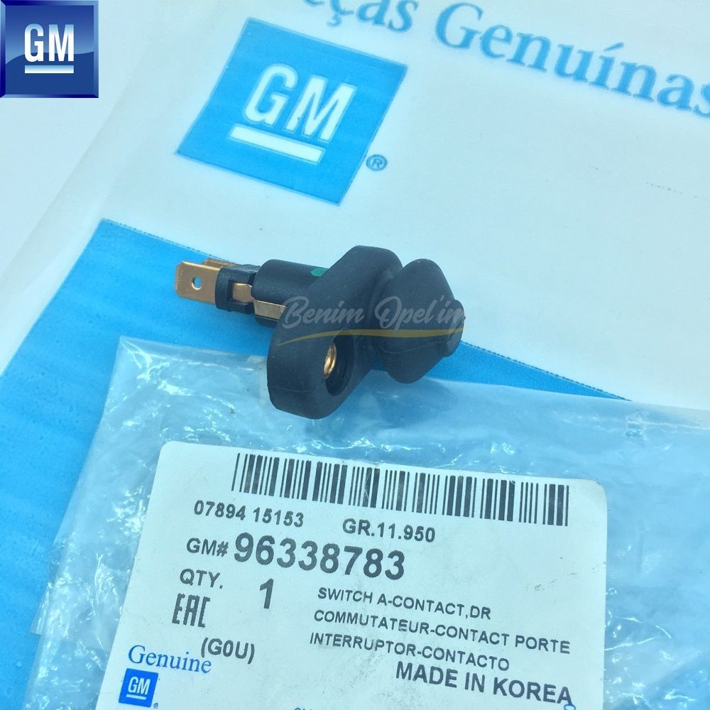 Dış Karoseri ve Kaporta | Sol Ön Kapı İç Aydınlatma Anahtarı Switch Chevrolet Aveo, Kalos, Lacetti, Rezzo GM Orijinal 96338783 | 96338783 | 