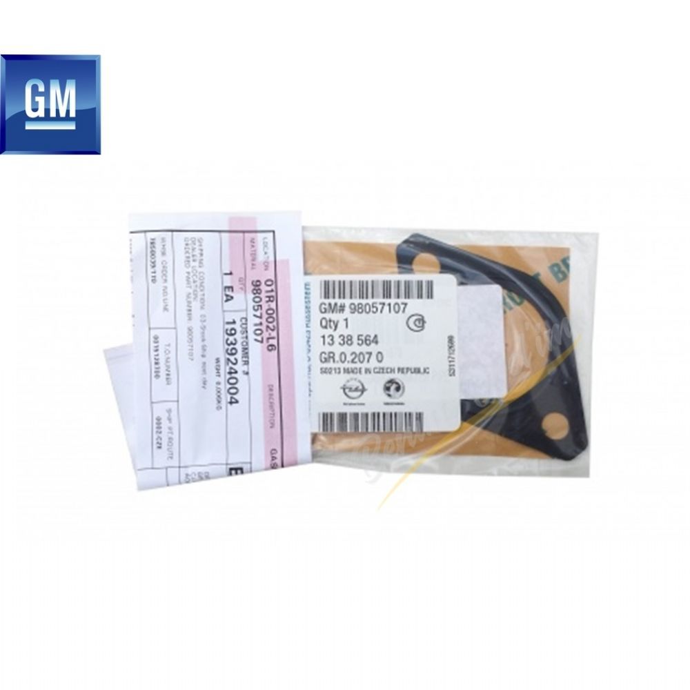 Soğutma ve Radyatör | Su Çıkış Gövde Contası 1.7 Dizel Opel Mokka, Astra G H J, Corsa C D, Meriva A B, Zafira A GM Orijinal 1338564 - 98057107 | 1338564 | 