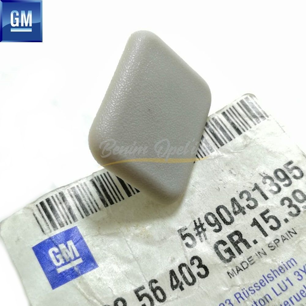 Karoseri İç Trim ve İç Parçalar | Tavan Tutamak Döşeme Klipsi Açık Gri Opel Corsa B, Tigra A, Vectra B GM Orijinal 2356403 - 90387476 | 2356403 | 