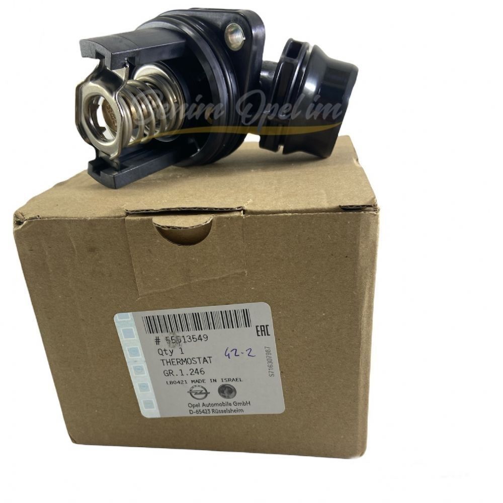 Soğutma ve Radyatör | Termostat 85 Derece 16DTE, B16DTH Dizel Astra J, Astra K, İnsignia A, Meriva B, Mokka, Zafira C GM Orijinal 1338497 - 55513549 | 1338497 | 