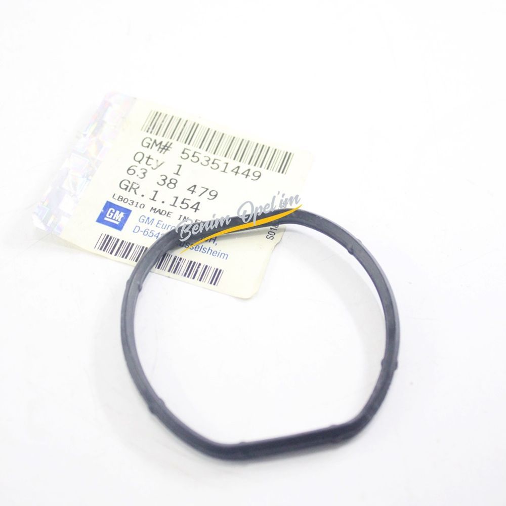 Soğutma ve Radyatör | Termostat Contası 1.4 Chevrolet Aveo, Cruze, Trax, Opel Astra G, Meriva A, Vectra C, Zafira A B GM Orijinal 55351449 - 55582949 | 55351449 | 