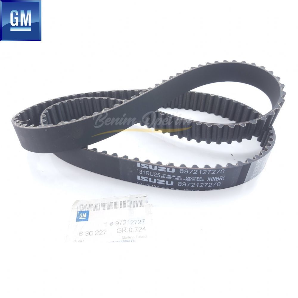 Motor ve Debriyaj | Triger Gergi Kayışı 1.7 Opel Astra G, Zafira A, Corsa C, Combo C, Meriva A GM Orijinal 636227 - 5636105 | 636227 | 