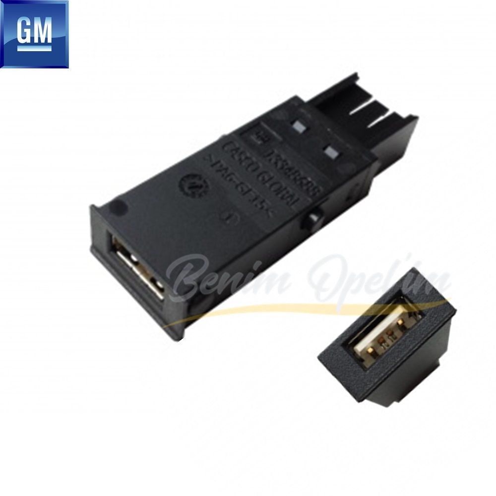 Elektrik | Usb Giriş Soketi Opel Astra J, İnsignia, Zafira B GM Orijinal 1780525 - 13348688 | 1780525 | 