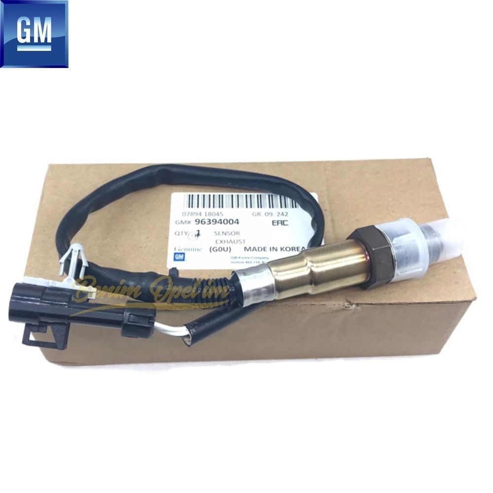 Elektrik | Üst Oksijen Sensörü 400mm 1(S2) 1.4 16V Chevrolet Aveo, Epica, Evanda, Kalos GM Orijinal 96394004 | 96394004 | 