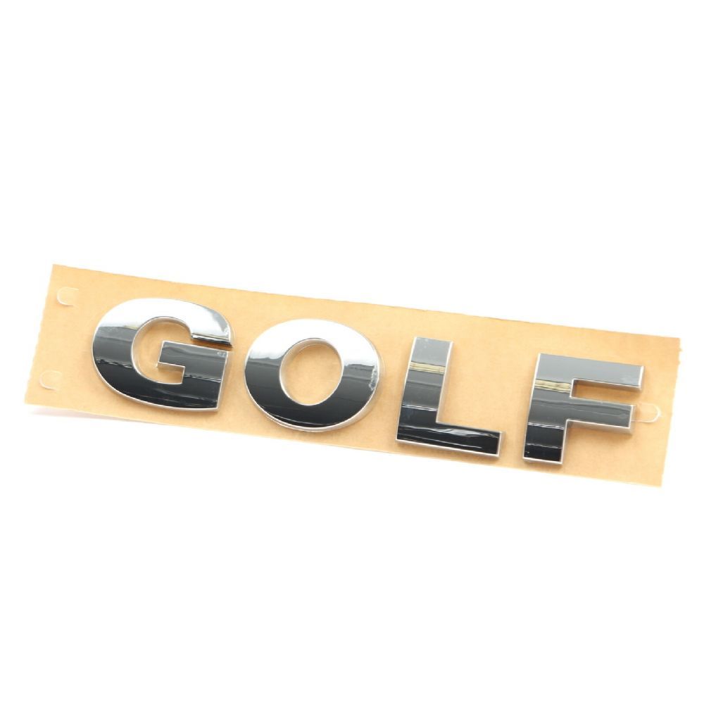 Amblem ve Yazı | Volkswagen Golf 4 Golf 5 Arka Bagaj Kapağı Golf Yazısı 1. Sınıf Kaliteli 1J6853687 | 1J6853687 | 