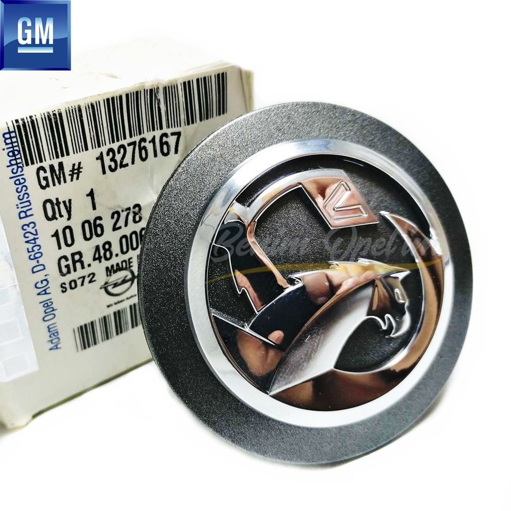 Amblem ve Yazı | Wauxhall Jant Göbeği Füme 17, 18 İnç 59mm Opel Astra J, İnsignia A, İnsignia B, Zafira C 1 Adet Fiyatı GM Orijinal 1006278 - 13276167 | 1006278 | 