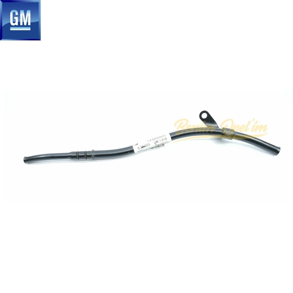 Motor ve Debriyaj | Yağ Seviye Çubuğu Borusu Opel Astra F, Calibra, Vectra A 1.8/2.0/2.2 GM Orijinal 658353 - 90529943 | 658353 | 