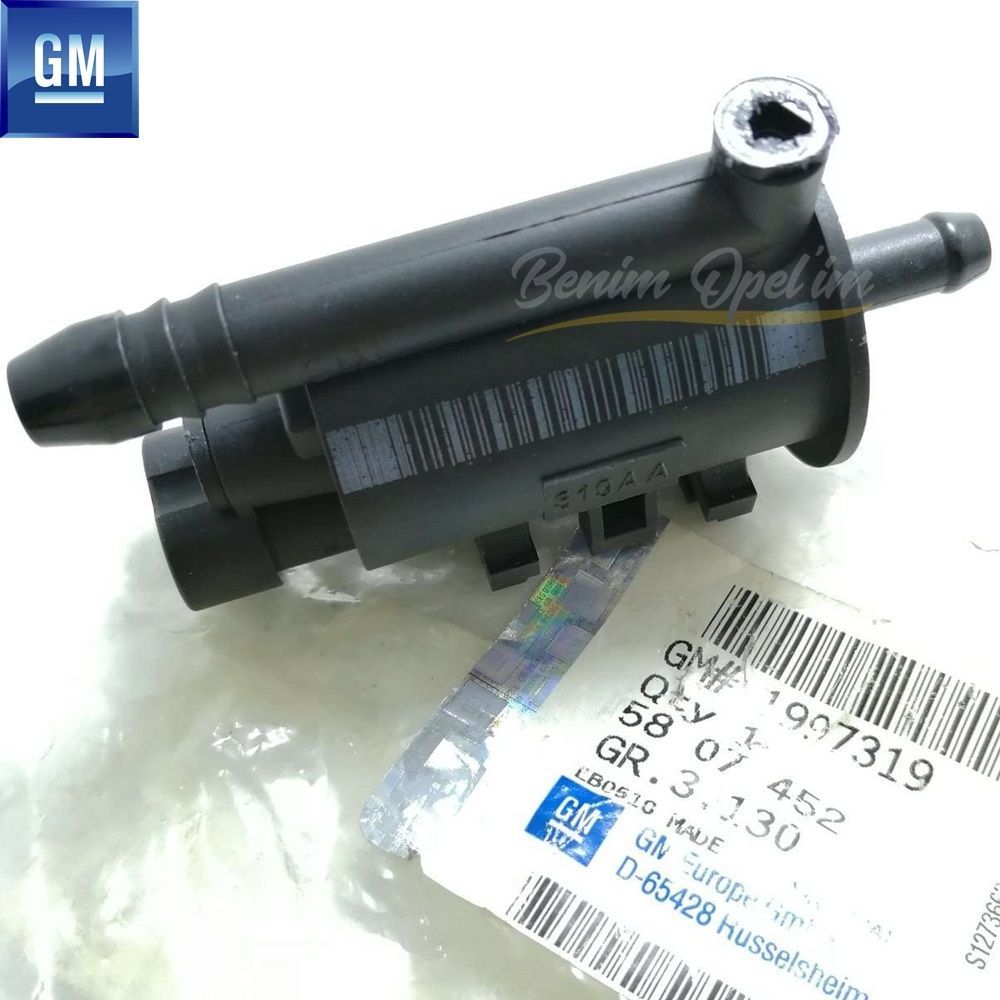 Yakıt ve Egzoz | Yakıt Depo Buharlaştırma Valfi 1.4/1.6/1.8/2.2 Opel Vectra C, Astra G, Zafira A, Meriva A, Corsa C GM Orijinal 5807452 - 1997319 | 5807452 | 